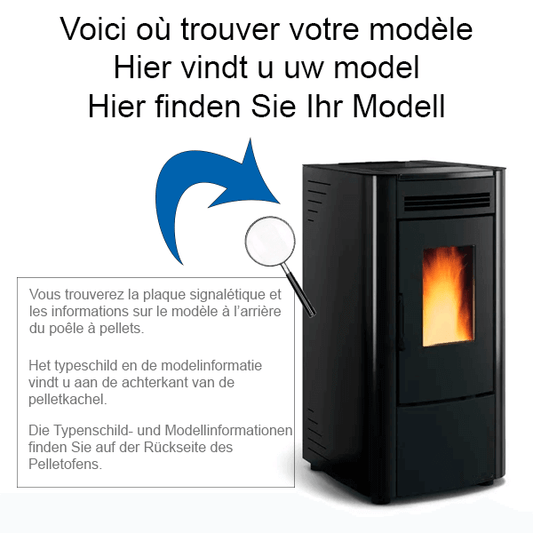 Bougie résistance d'allumage céramique pour Austroflamm poêle à granulé