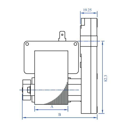 Motoreducteur pour poêle à granulés