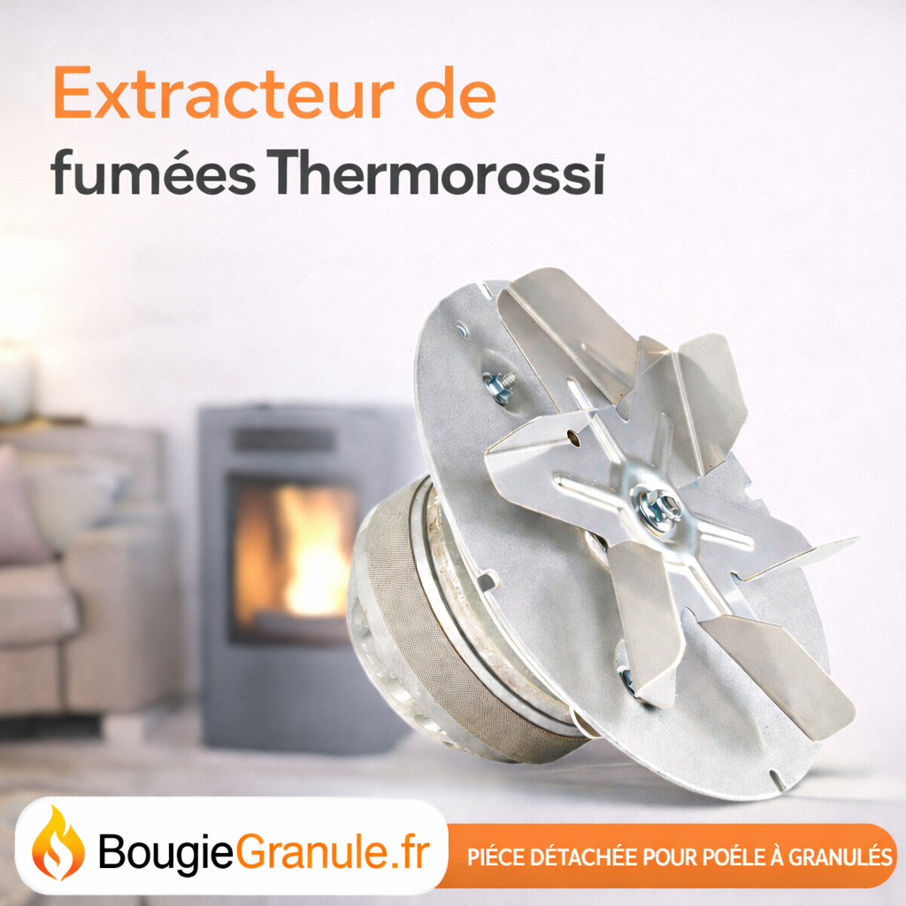 Extracteur des fumées pour Thermorossi poêles à granulés