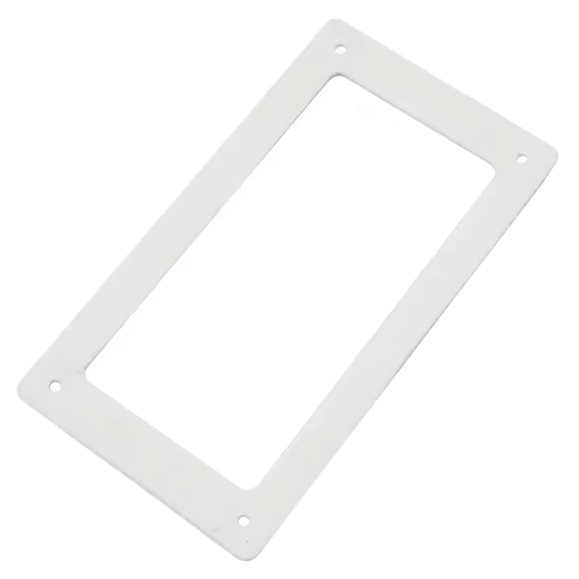 Joint MCZ 220x120x4mm, white ceramic felt gasket for pellet stoves.