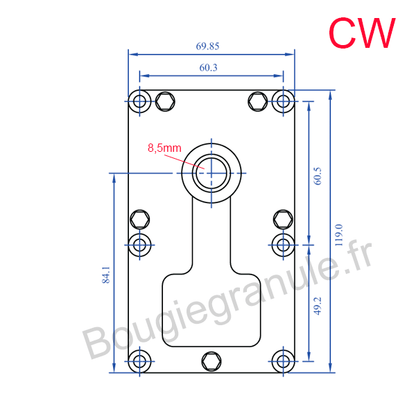 Motoréducteur 2 RPM pour poêle à granule