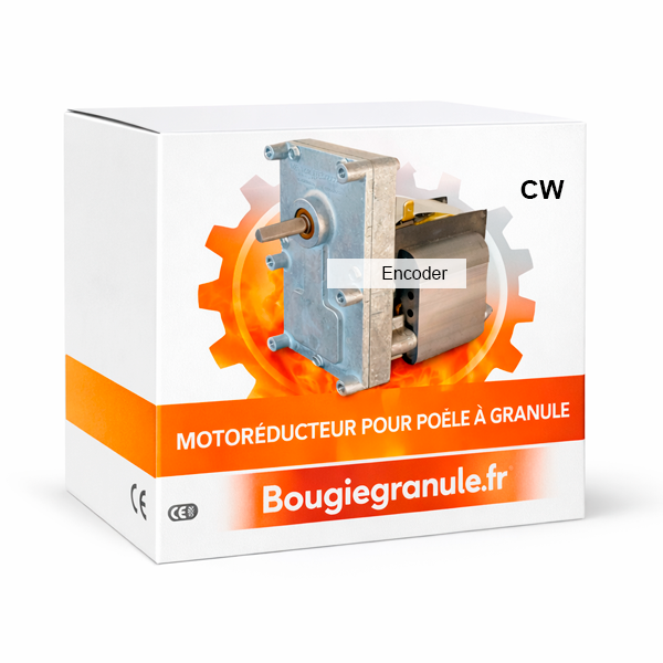 Motoréducteur pour vis sans fin pour poêle à granulé