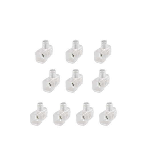 10 raccords de connexion électriques – rapides et isolés