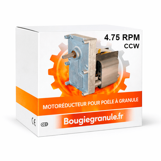 Motoréducteur 4,75 RPM CCW pour poêle à granulés